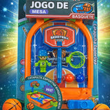 Jogo Basquete Mesa Catapulta Lançador Bolinha Brinquedo