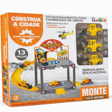 Brinquedo de Engenharia Pista Carro Montável