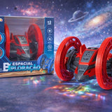 Carrinho Espacial Exploração Brinquedo Luz Música Rotação 360° Radical